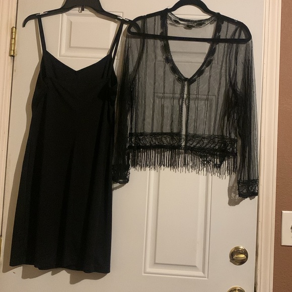 All That Jazz, Dress and coat set, both with sequins - Picture 2 of 6